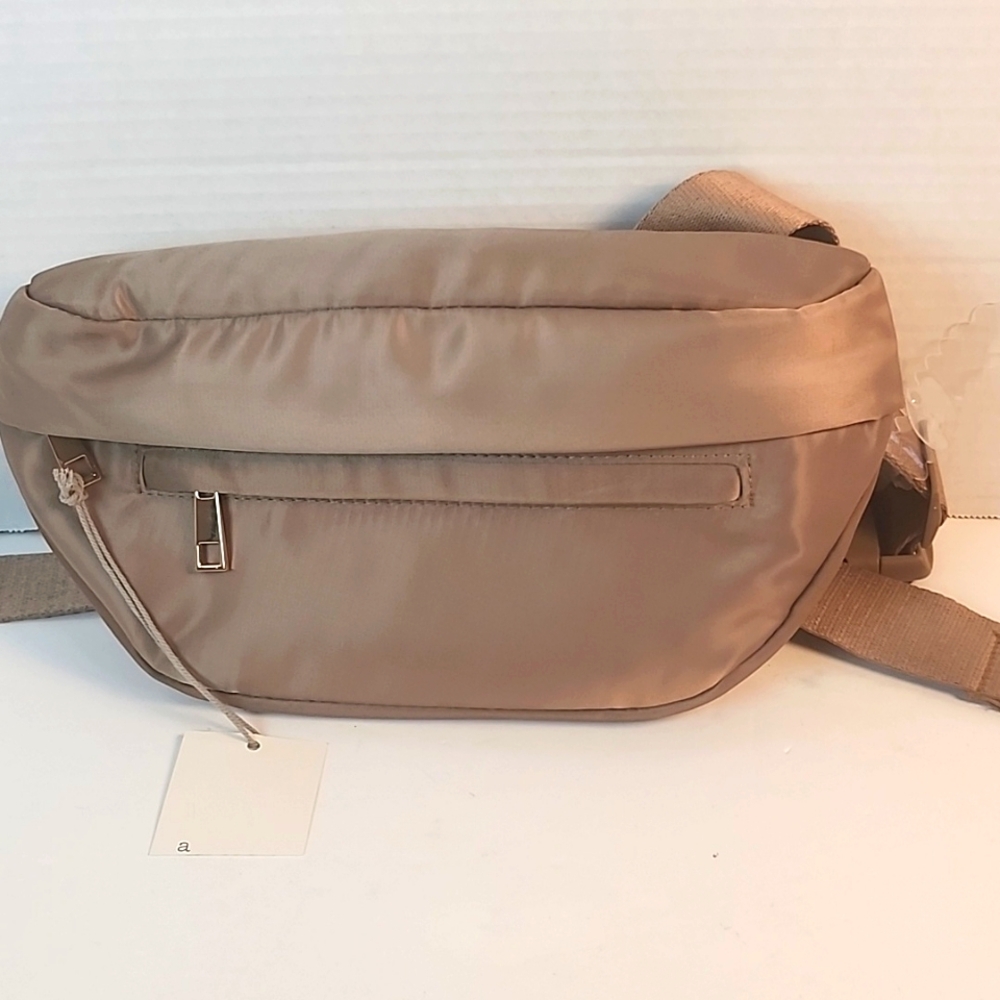 a new day Tan Travel Bag